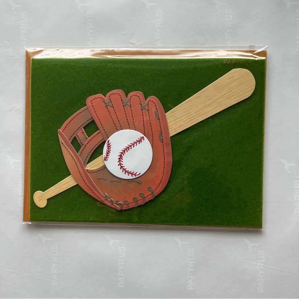 New Papyrus Baseball Themed Card